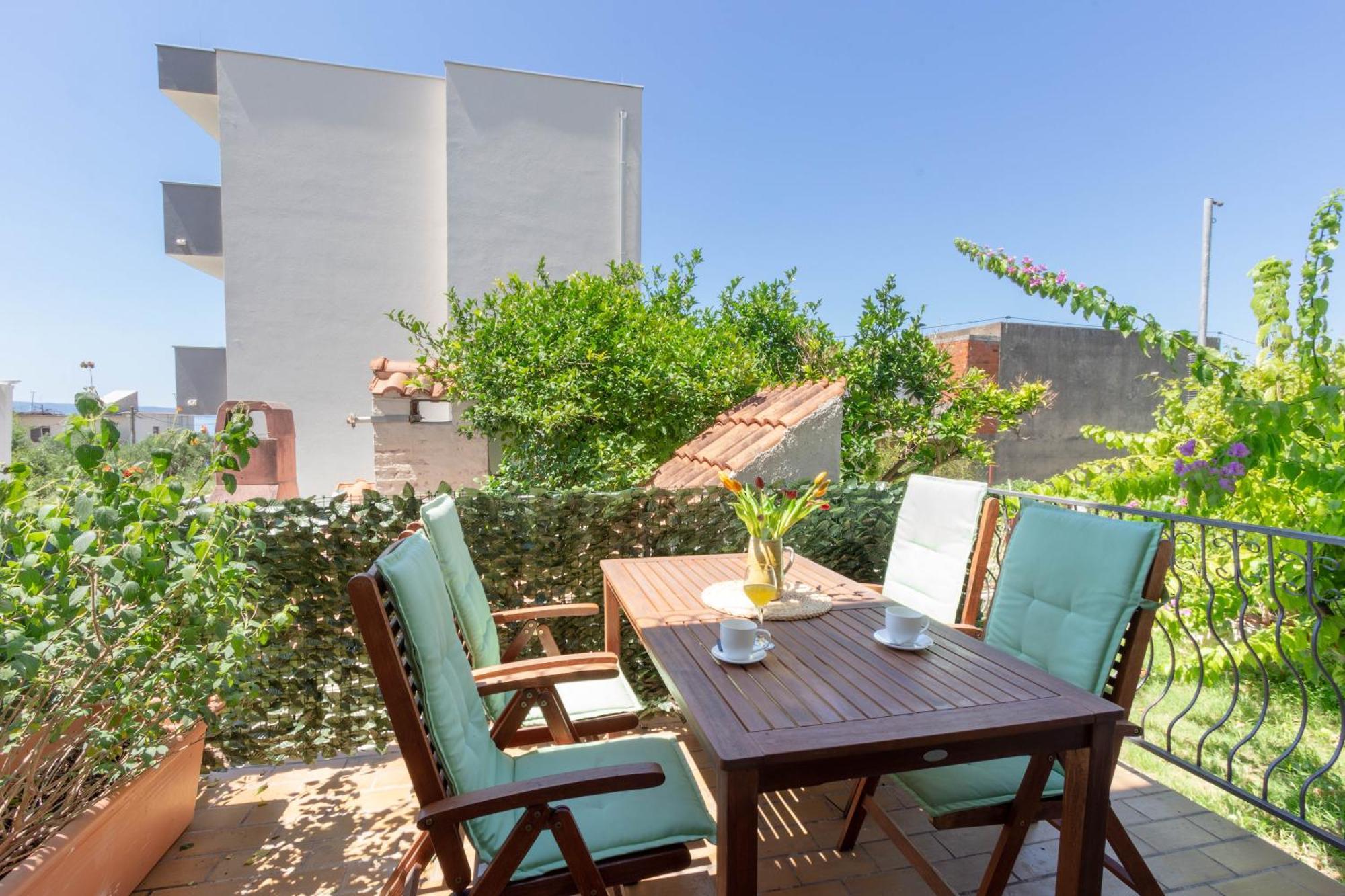 apartman Dag Podstrana Bagian luar foto